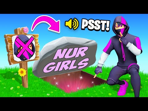 Ich nehme HEIMLICH an einem MÄDCHEN SKIN CONTEST TEIL (Sie rastet aus haha)