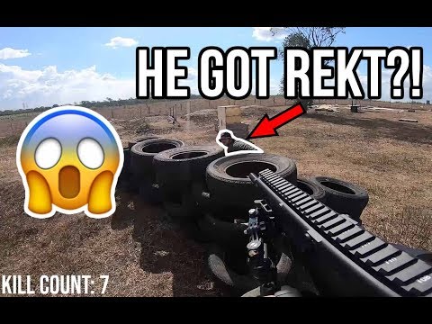 AUSTRALIA GEL BLASTER GAME - 8 Person Kill Streak - TacToys - YouTube