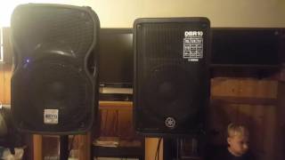 Video thumbnail for Yamaha DBR10 vs ALTO TS110A Speaker Shootout by DJ Ricky