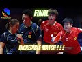 Incredible FINAL Xu Xin Liu Shiwen Vs Wang Chuqin Sun Yingsha