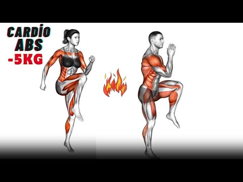 Lose -5kg in 30 days with these exercises|Cardio workout abs|weight loss