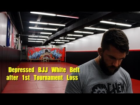 Depressed BJJ White Belt after 1st Tournament Loss
