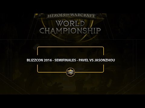 Blizzcon 2016 - Semifinales - Pavel VS Jasonzhou