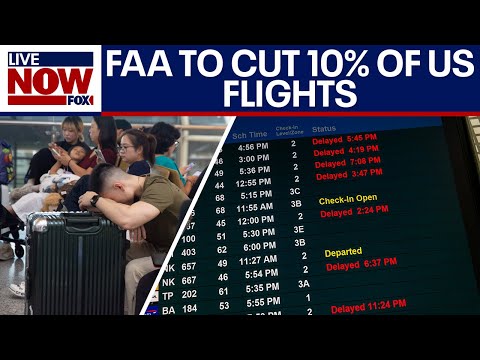 Video | FAA cuts flights by 10% at 40 U.S. airports