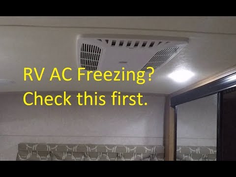 YouTube video about: Why does my rv air conditioner freeze up?