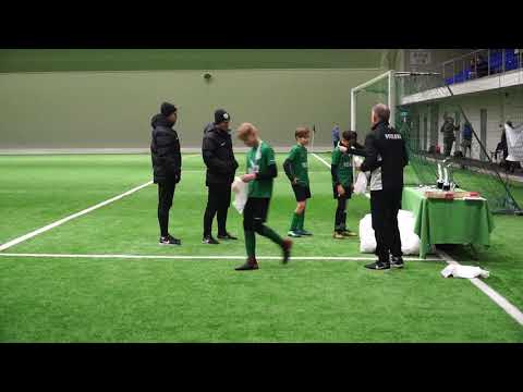 Flora Cup Autumn 2018 U14 autasustamine Tallinna Kalev FC Flora FC Levadia