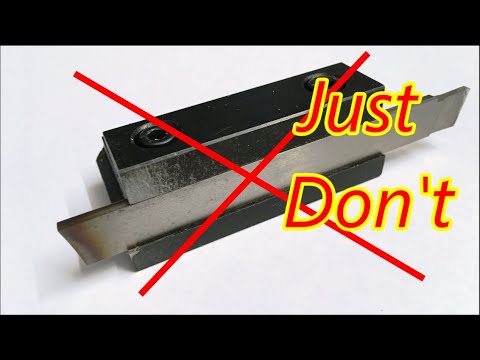 CNC lathe, HSS parting blade as a parting tool & tool overhang. Carbide vs steel and aluminium.