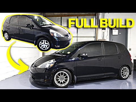 VOLLSTÄNDIGER AUFBAU – Umbau eines Honda Fit mit kleinem Budget!