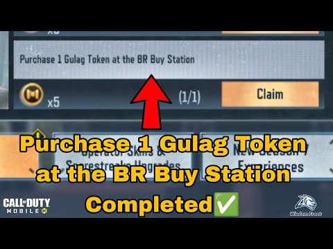 How to Purchase 1 Gulag Token at the BR Buy Station Cod Mobile