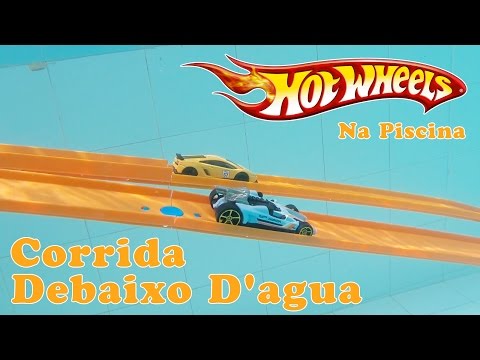 Hot Wheels Pista Corrida Submarina na Piscina - Unboxing Carrinho #27