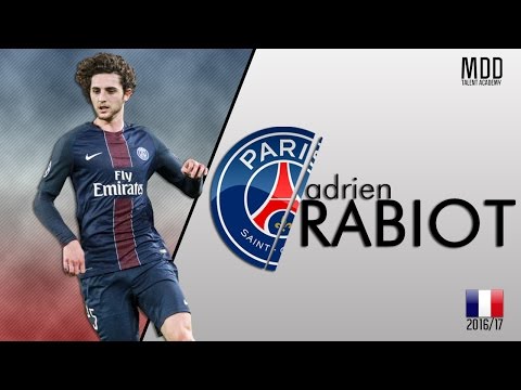 Adrien Rabiot | Paris Saint-Germain | Goals, Skills, Assists | 2016/17 - HD