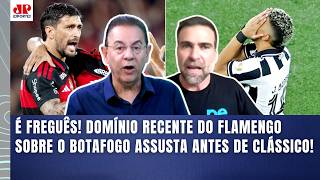"OLHA QUE COISA VERGONHONHOSA!!! Cara, o FLAMENGO contra o BOTAFOGO..." OLHA o que ESPANTOU!