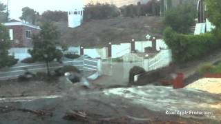 preview picture of video 'Norco Flash Flood, 10/11/12'