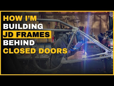 Building J Model Frame | Antique Motorcycle Frame Fabrication Start to Finish