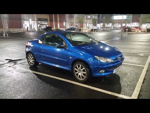 Peugeot 206cc - Manully Open/ close Roof