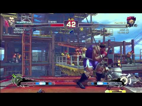 SSF4 Exibition Match FT5 [AK] MBR vs bushinnr1 [BA] Part 3