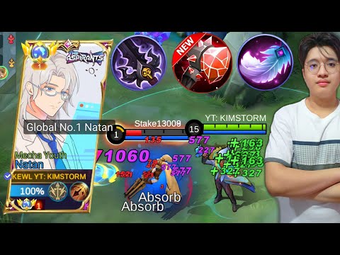 NATAN TOP RANKING BUILD HAVE A MASSIVE WTF LIFESTEAL🔥