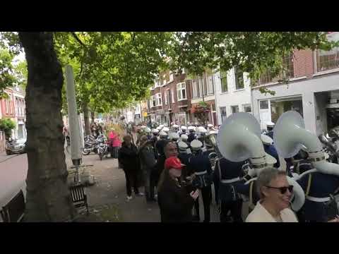 Euroband Rotterdam tijdens streetparade Delft 2025