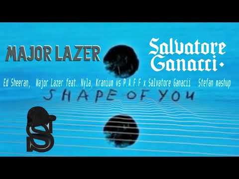 Ed Sheeran - Shape of You (Major Lazer remix vs P.A.F.F x Salvatore Ganacci remix) (Stefan mashup)