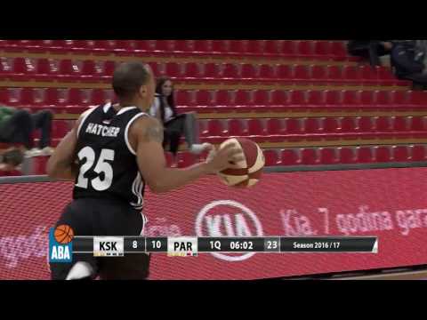 ABA Liga 2016/17, Round 4 match: Karpoš Sokoli - Partizan NIS (10.10.2016)
