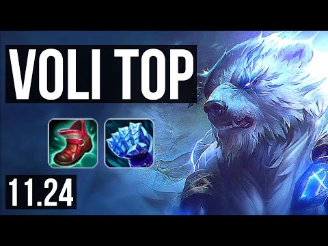 VOLIBEAR vs KAYLE (TOP) | 6.4M mastery, 400+ games | BR Diamond | 11.24