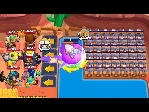 100% Lucky Fang vs Unlucky!! Brawl Stars Funny Moments & Glitches & Fails 1248