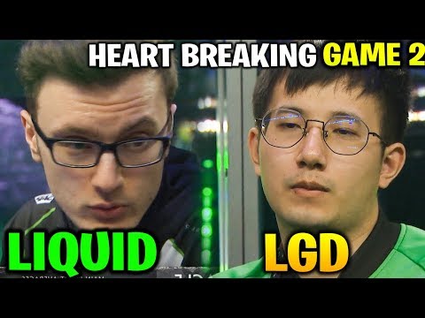 LIQUID vs LGD TI8 - HEART BREAKING - THE INTERNATIONAL 2018 Game 2