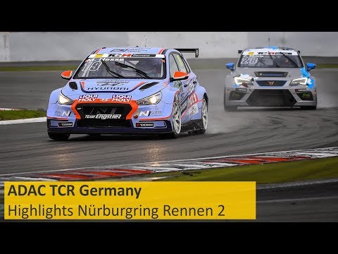 Regenchaos in der ADAC TCR Germany am Nürburgring