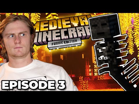 MEDIEVAL MINECRAFT Ep 3 (1.18)| Exploring the Nether! (Better Nether)