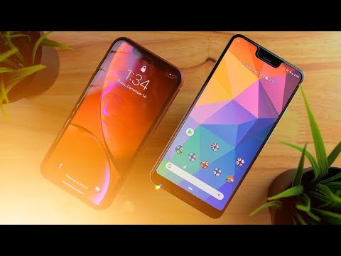 Android 9 Pie & iOS 12 Gesture Comparison (Pixel 3 XL & iPhone XR)