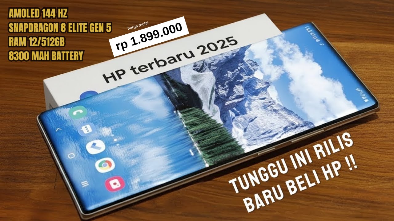 JANGAN BURU2 BELI HP‼️8300mAh - HP TERBARU AKAN RILIS DI INDONESIA DALAM WAKTU DEKAT