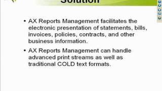 ApplicationXtender Reports Management - Part 1.mov