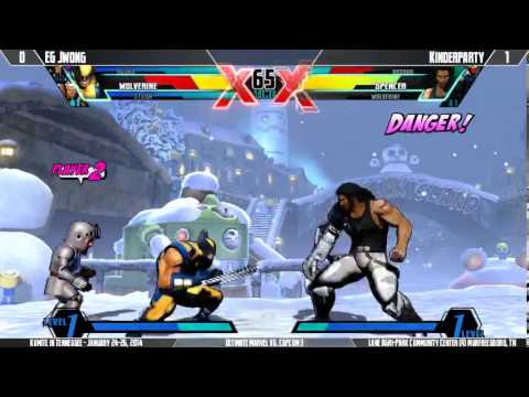 KIT14 - UMvC3 - Casuals - EG Justin Wong vs Kinderparty