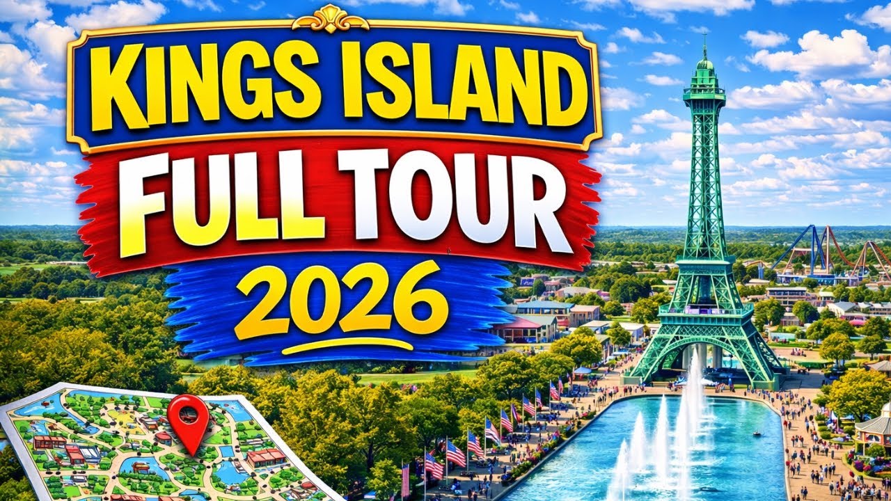KINGS ISLAND FULL TOUR 2026 | ALL THE RIDES & ATTRACTIONS - NEW AND OLD!
