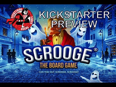 Everything Board Games Scrooge: The Board Game Kickstarter Preview