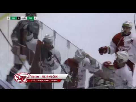 Moment zápasu: Vlček rozhodl 20 vteřin před koncem (34.kolo Slavia - Prostějov 4:3)