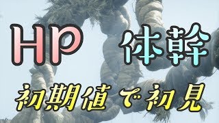 【隻狼 SEKIRO】HP体幹初期縛りで初見実況：破戒僧(本物)前編＃３２