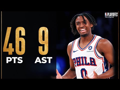 Tyrese Maxey's Playoff CAREER-HIGH Performance Keeps The 76ers Alive! April 30, 2024