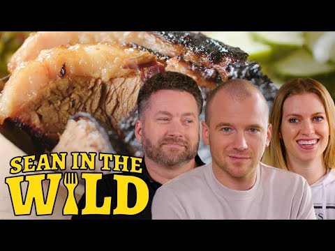 Rooster Teeth and Sean Evans Sample New York City BBQ | Sean in the Wild