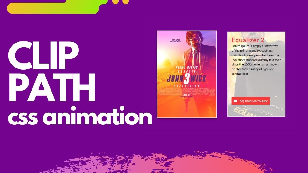 CSS Clip Path | Create Animation Using Clip Path