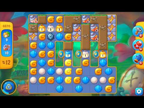 Fishdom 2021 - Level 6670   #playrix #fishdom #gaming