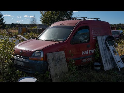 Starting Diesel Renault Kangoo After 5 Years + Test Drive