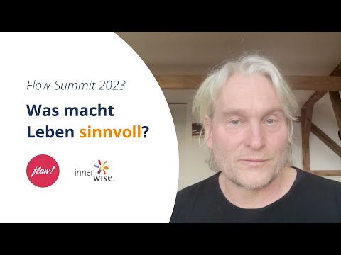 Das stärkste Heilmittel der Welt: Sinn | Uwe Albrecht auf dem Flow! Summit 2023