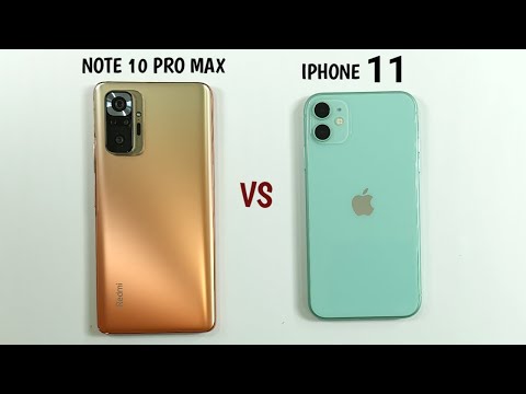 Redmi Note 10 Pro Max vs iPhone 11 Speed Test & Camera Comparison
