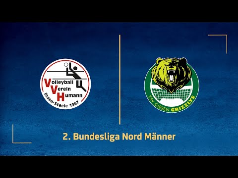 VV Humann Essen – TSV Giesen GRIZZLYS II (2. Volleyball Bundesliga Nord M 25/26)