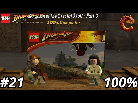 LEGO Indiana Jones 2 100% Walkthrough Part 21  Kingdom of the Crystal Skull 3 Hub Collectibles
