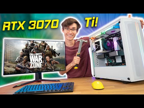 My BEAST RTX 3070 Ti Gaming PC Build 2021 - Ryzen 5600X, 500DX, Ray Tracing Gameplay Benchmarks | AD