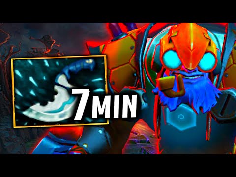 OMG 7MIN DAGGER TOO PAIN BUILD | DOTA 2 TINKER GAMEPLAY
