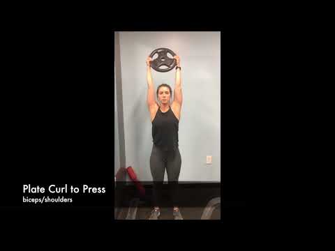 Plate Curl to Press