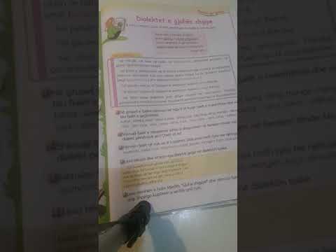 Gjuha shqipe IV - Tema: Dialektet e gjuhës shqipe